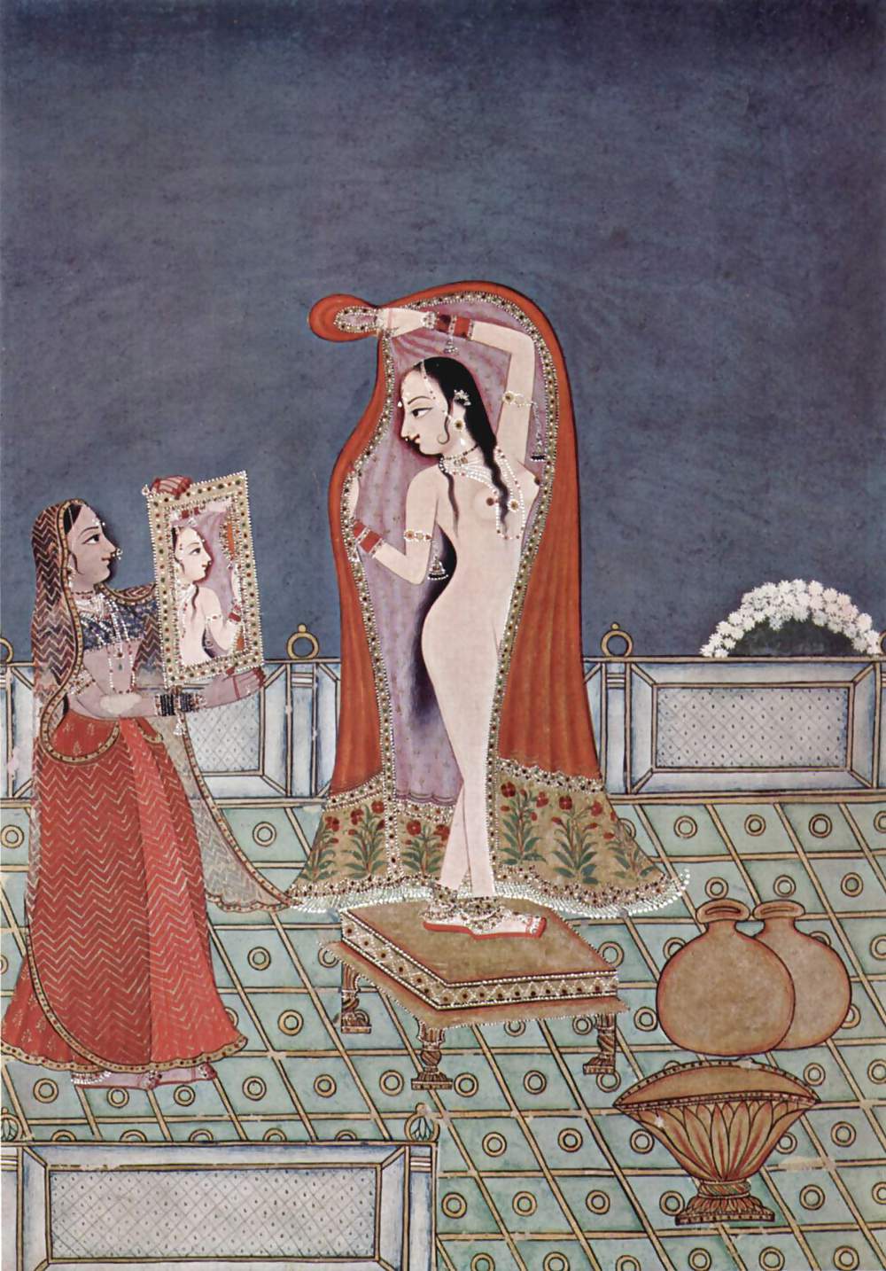 Gezeichnet Ero Und Porno Kunst 1 - Indische Miniaturen Moghul-Zeit #5489451