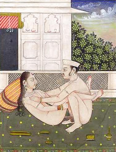 Gezeichnet Ero Und Porno Kunst 1 - Indische Miniaturen Moghul-Zeit #5489486