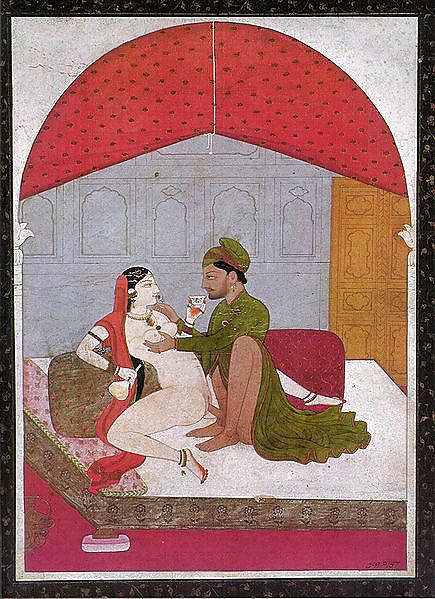 Gezeichnet Ero Und Porno Kunst 1 - Indische Miniaturen Moghul-Zeit #5489503