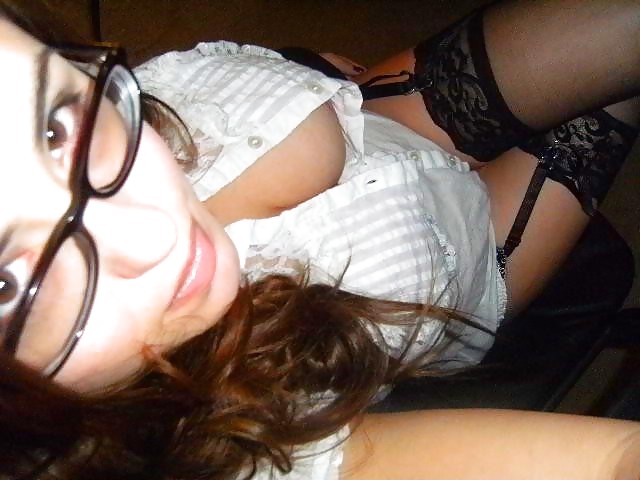 Busty Teen With Glasses From SmutDates.com #8633625