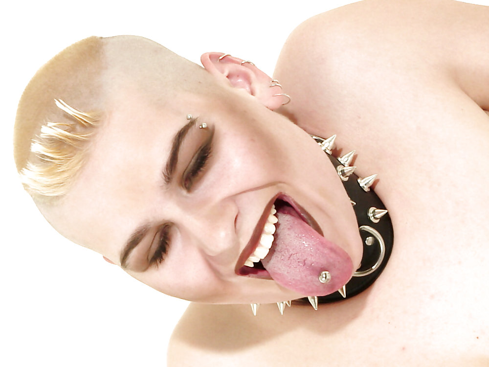 Punk Emo Tattoo Pierced Women #9191003