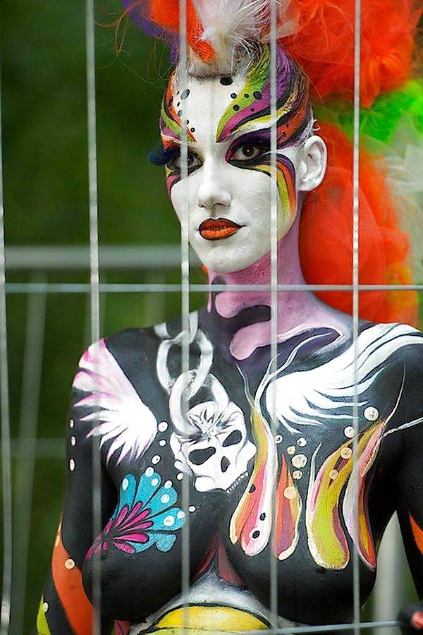 BODY PAINT ART #5083108