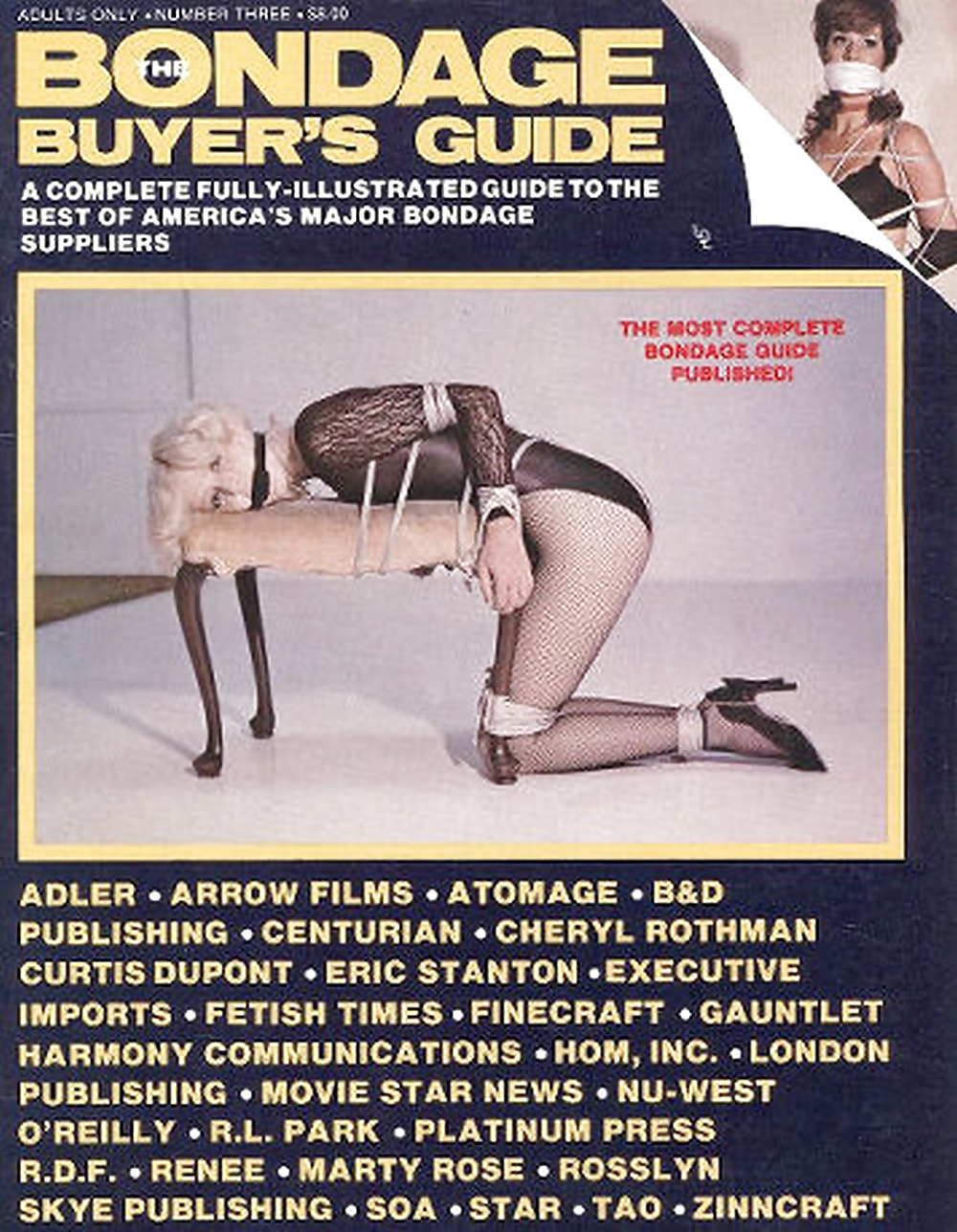 My Vintage Bondage Magazines (covers ) #22184455