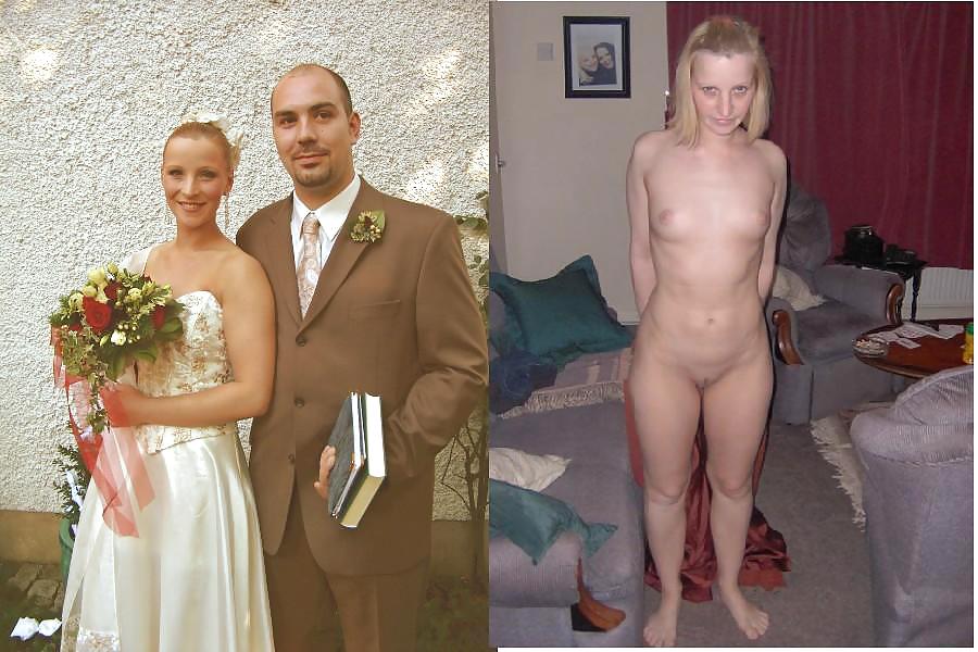 Real Amateur Brides Dressed And Undressed 5 Porn Pictures Xxx Photos