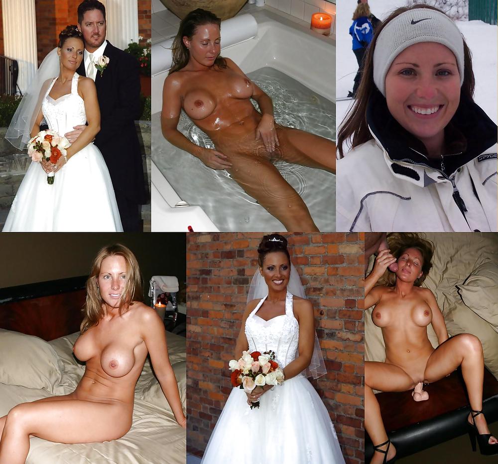Real Amateur Brides - Dressed & Undressed 5 #5290986