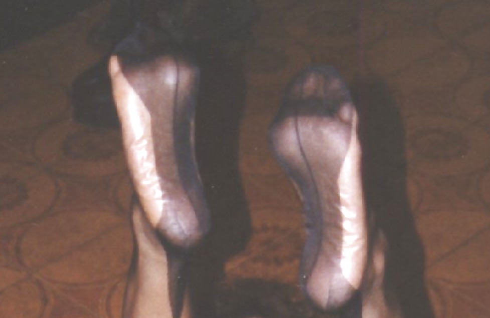 My Feet and Legs in Seamed Stockings!!! #11971051