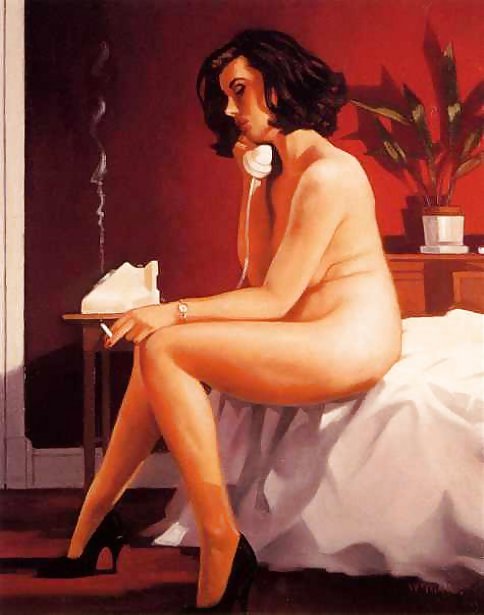 Painted EroPorn Art 56 - Jack Vettriano #12166188