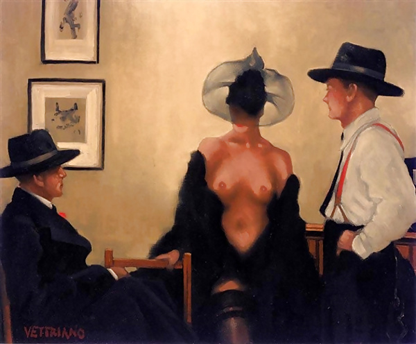 Painted EroPorn Art 56 - Jack Vettriano #12166204