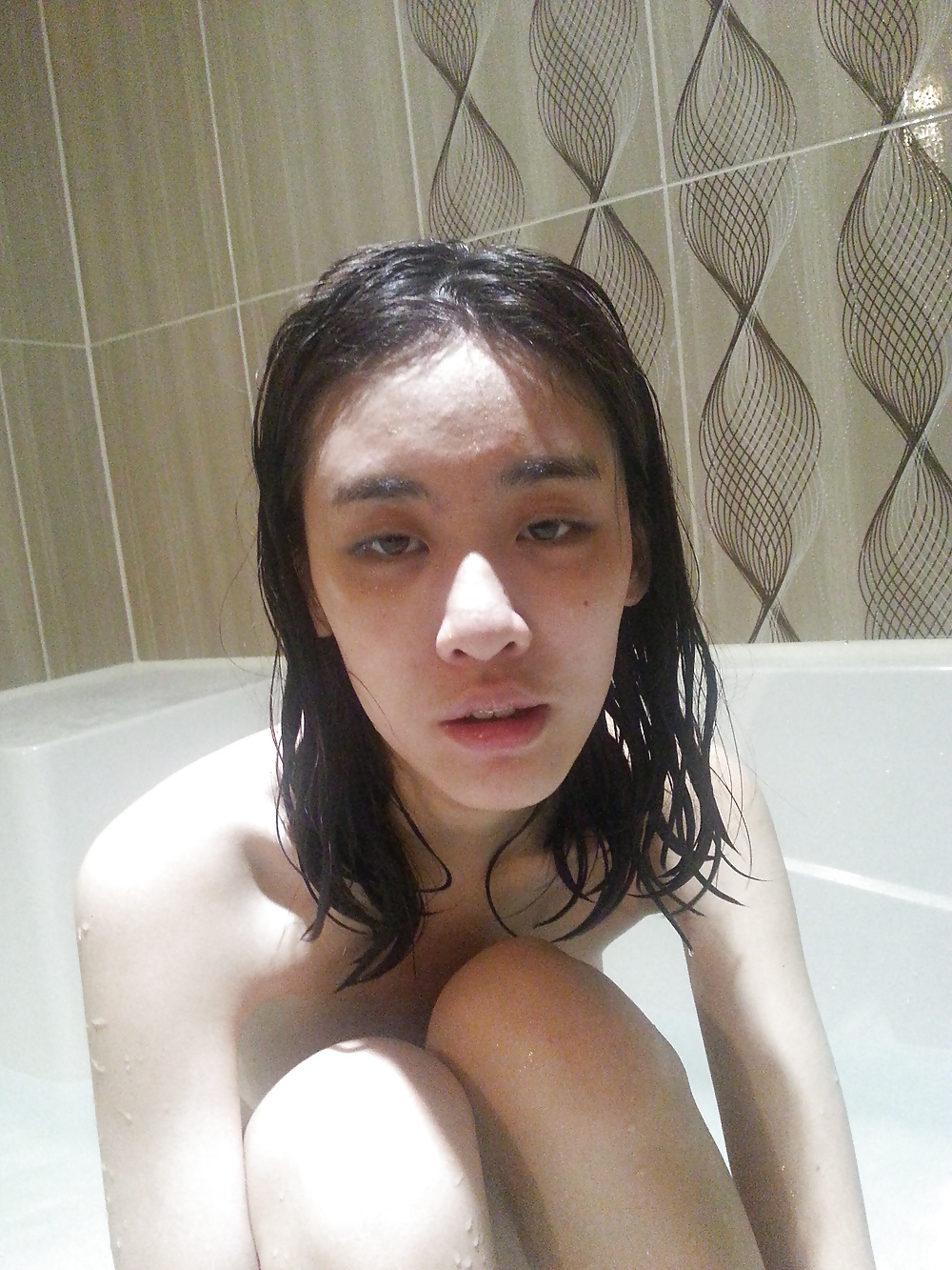Korean Ex-Girlfriend Bath #17046329