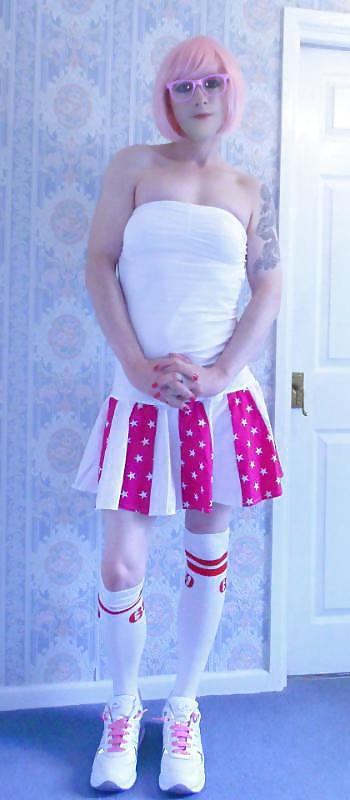 Tranny Pretty Kitty Cheerleader part 2 ( naughty pics ) #11911942