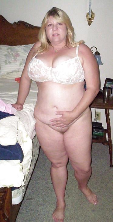 Chubby MILF Wife Marie Bra and Panties #9373256