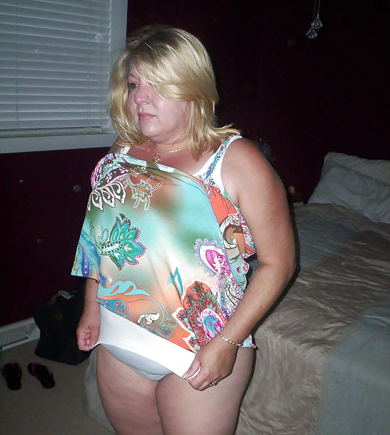 Chubby MILF Wife Marie Bra and Panties #9373604