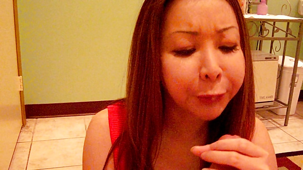 Shy love to spit on my cock #4545638