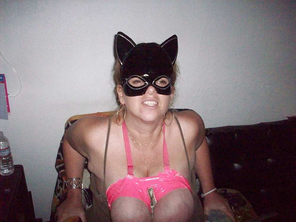 Funky Flamingo Pink Titty Tie Up #4585359
