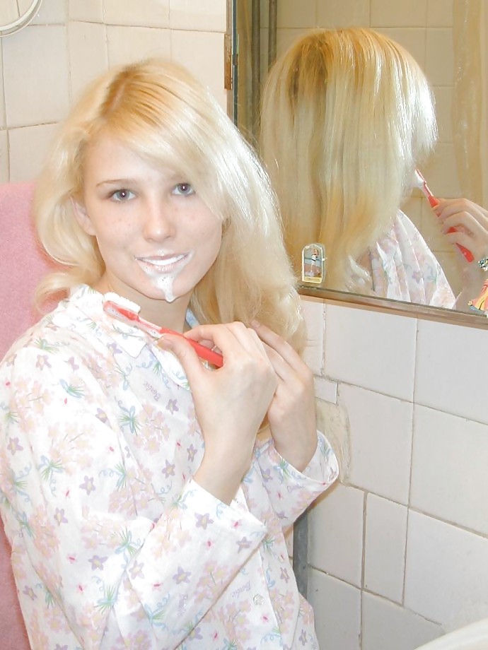 My collection 7 : blonde in the bathroom #14727677