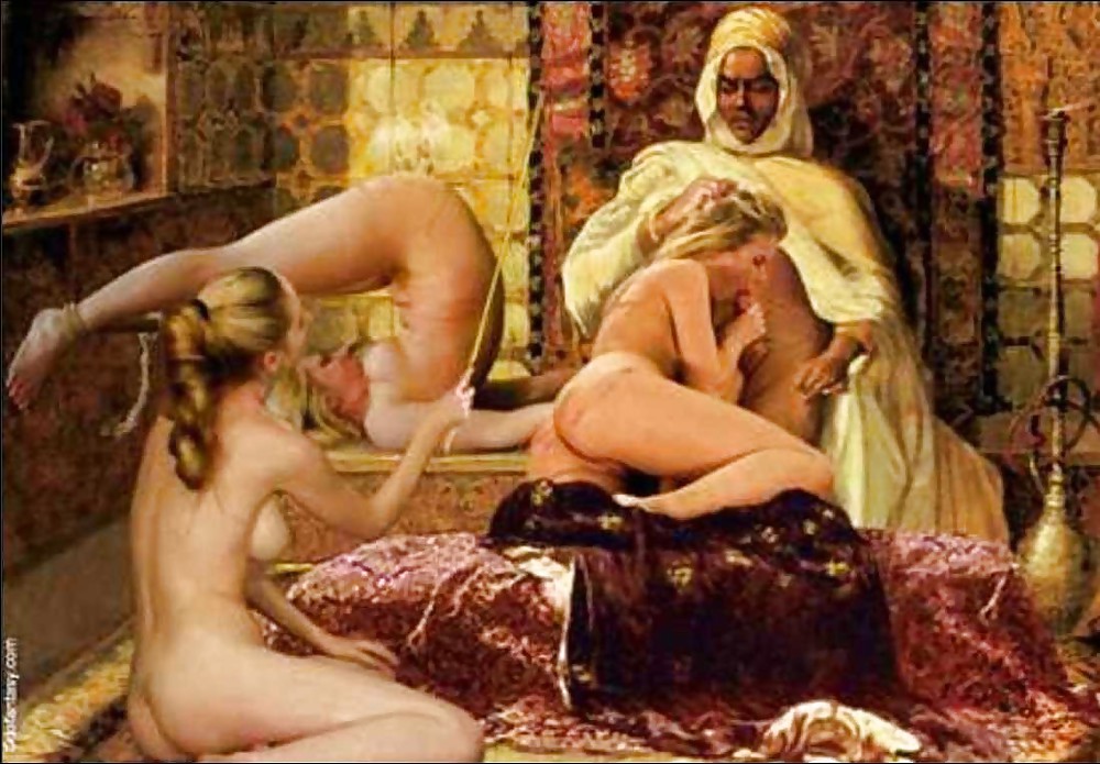 The Slaves and Ladies of the Harem. #15778570