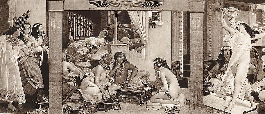 Las esclavas y damas del harén.
 #15778844