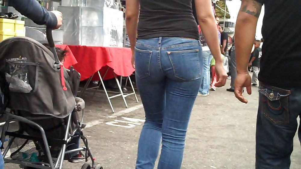 Nice Ass & Stummel In Jeans Heute #3576268