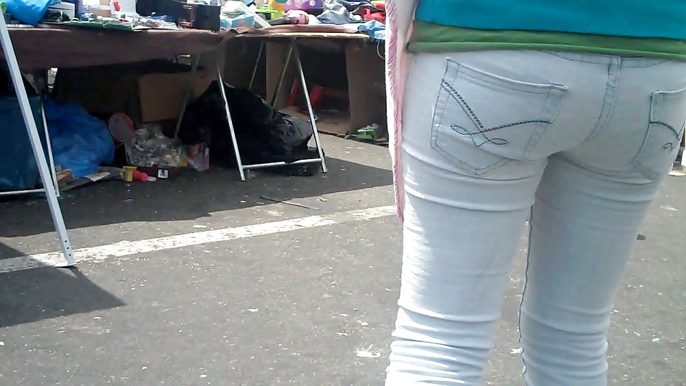 Nice Ass & Stummel In Jeans Heute #3576309