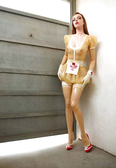 Fetisch-Puppen (Zofe, Latex, Uniform) #17751543