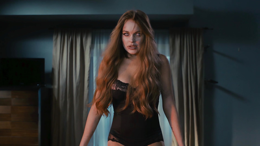 Lindsay lohan ... película de miedo
 #18709405