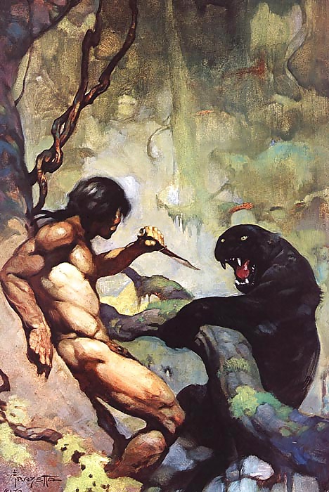 Erotische Phantasie Kunst 7 - Frank Frazetta #16538215