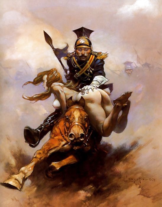 Erotische Phantasie Kunst 7 - Frank Frazetta #16538230