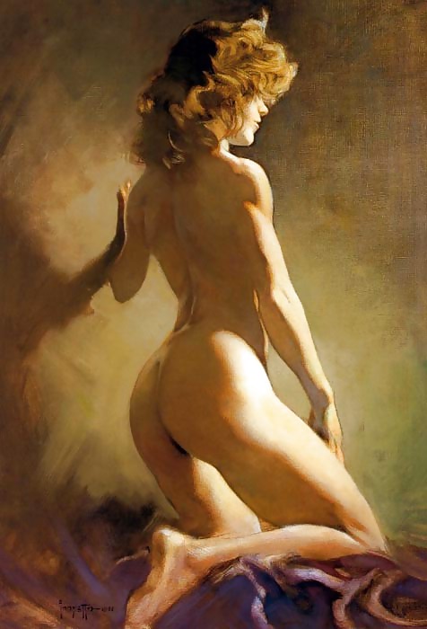 Arte de fantasía erótica 7 - frank frazetta
 #16538237
