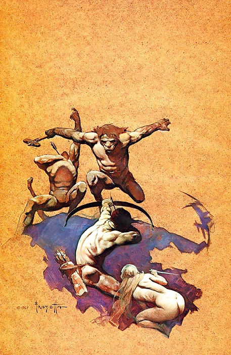 Arte de fantasía erótica 7 - frank frazetta
 #16538363