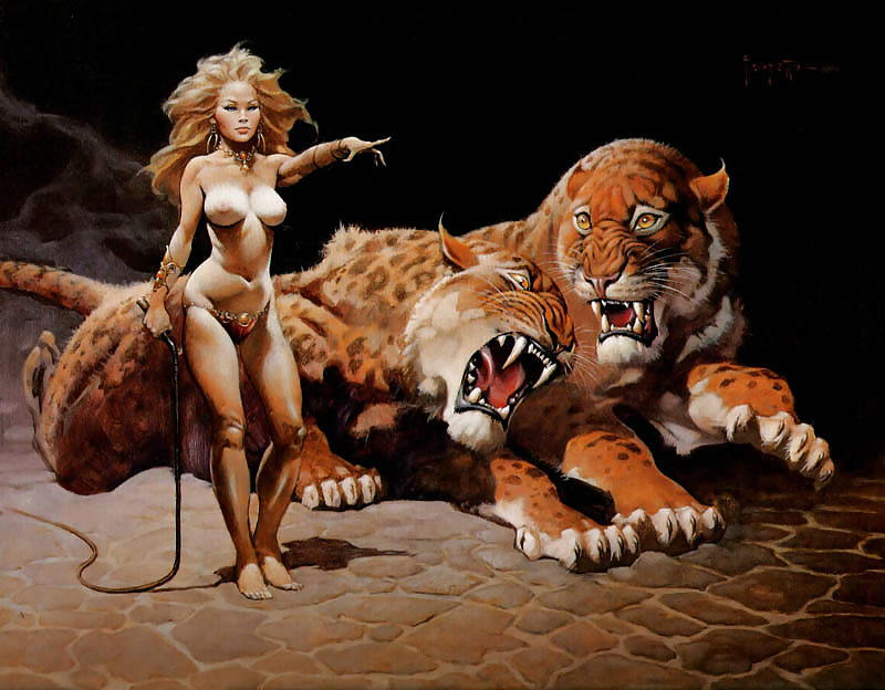 Erotic Fantasy Art 7 - Frank Frazetta #16538370