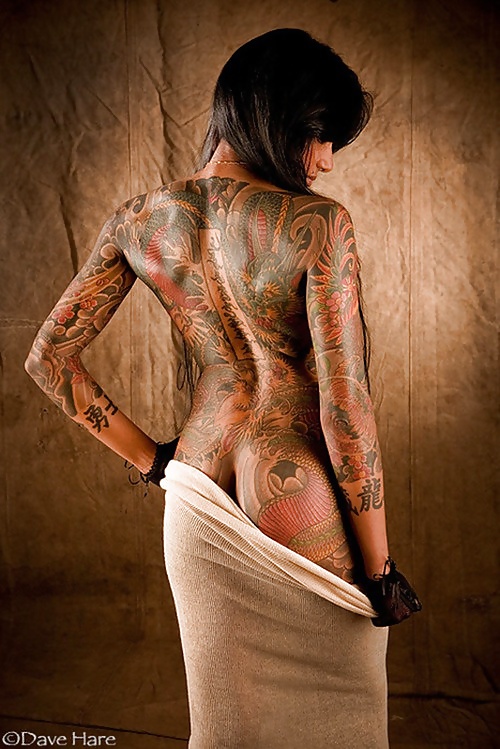 Women with tattoos #16734369