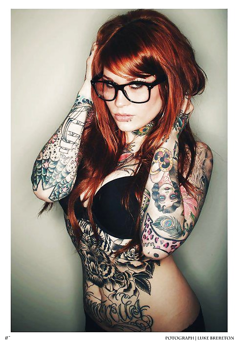 Women with tattoos #16734391