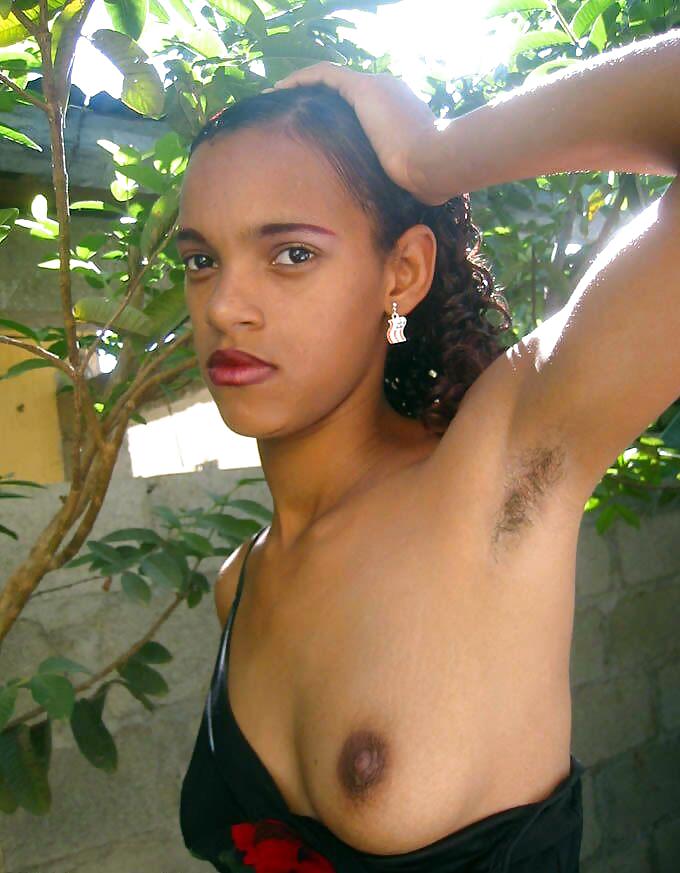 Girls with hairy, unshaven armpits K #22189771