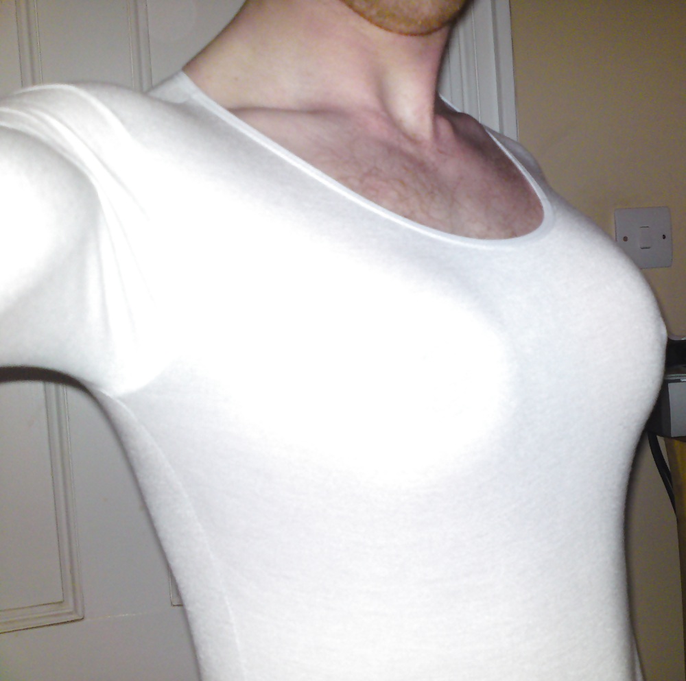 White bodysuit leotard cotton #3670431