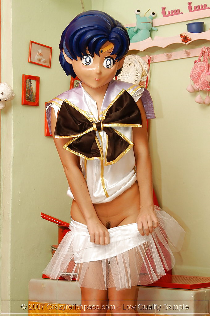 Hot Babe transformed as Manga Girl #10495207