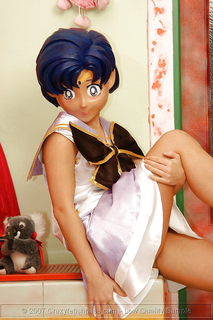Hot Babe transformed as Manga Girl #10495283