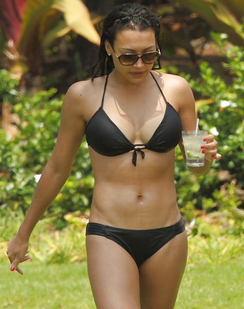 Naya Rivera - the biggest slut of glee in bikini #12193666