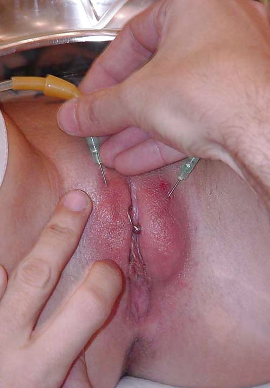 Salin injection pussy and nipples by SWE Master #21622428