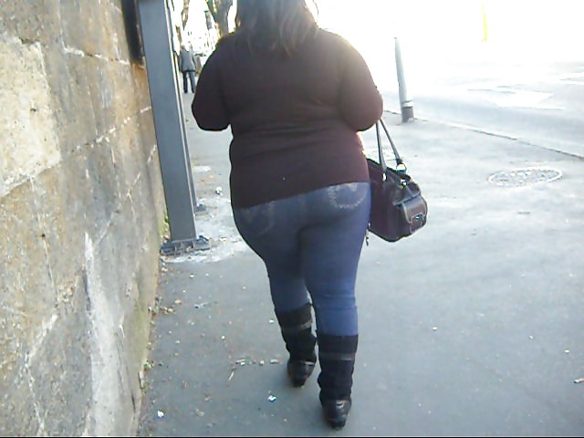 Grosse Femme En Jeans Bigass #4834036