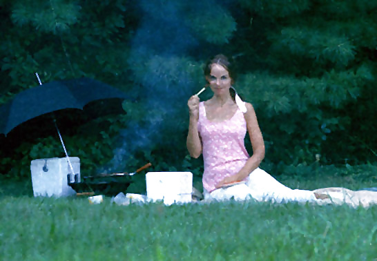 Lady J on picnics #4424852