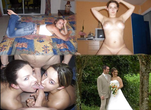 Brides Dressed Naked and Having Sex #19827048