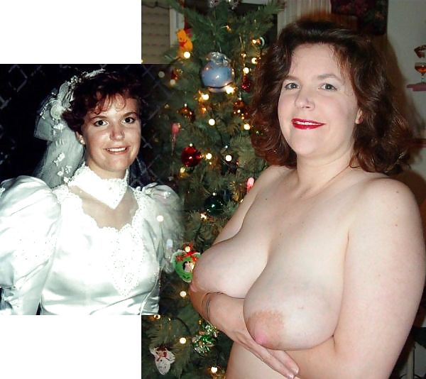 Novias vestidas desnudas y teniendo sexo
 #19827102