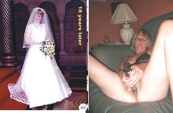 Novias vestidas desnudas y teniendo sexo
 #19827118