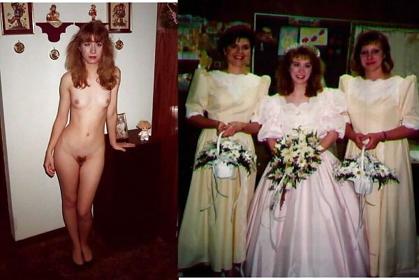 Brides Dressed Naked and Having Sex #19827126