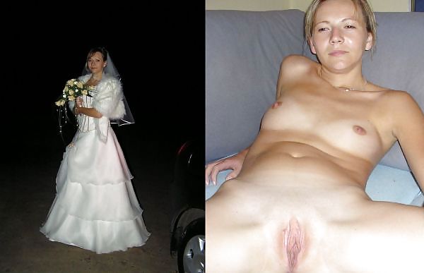 Brides Dressed Naked and Having Sex #19827145