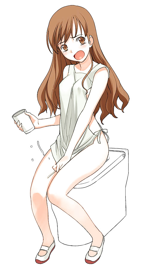 Anime Mädchen Auf Der Toilette #15255468