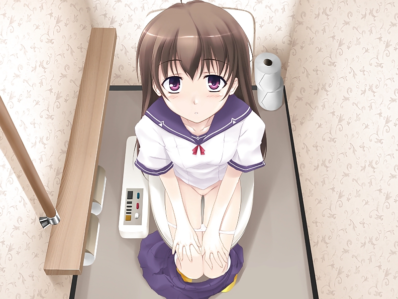 Anime girls on the toilet
 #15255515