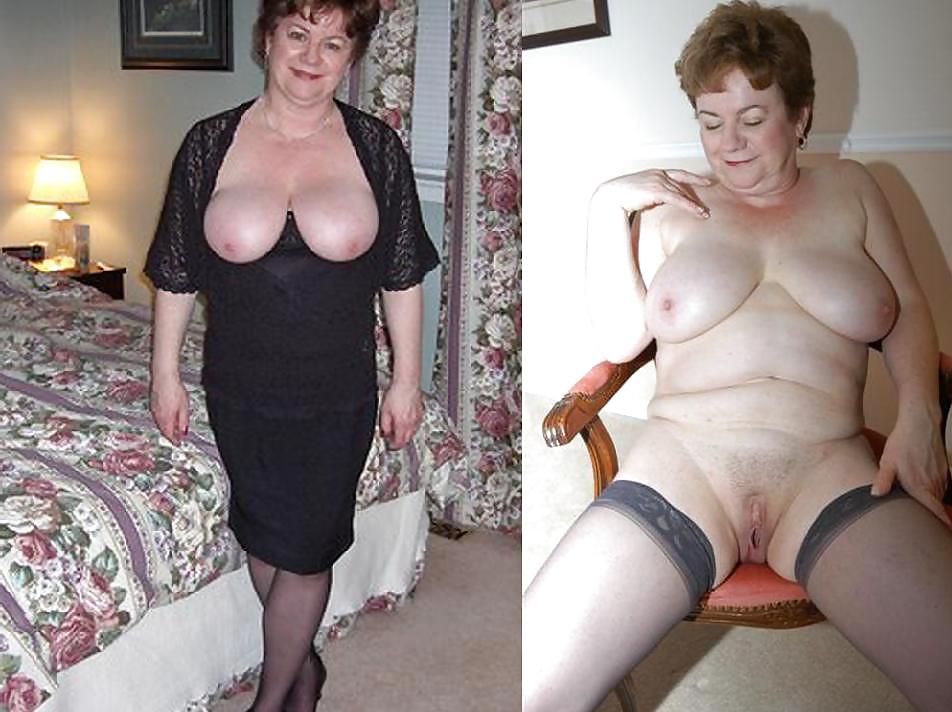 Dressed Undressed! Granny mature! #21592199