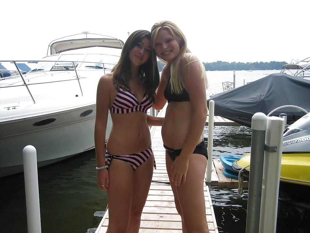 Lesbian Girls on Beach #58229