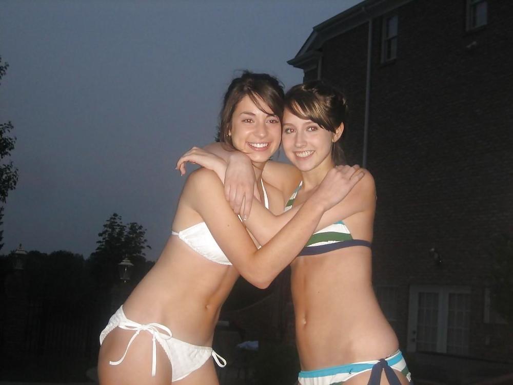 Lesbian Girls on Beach #58384